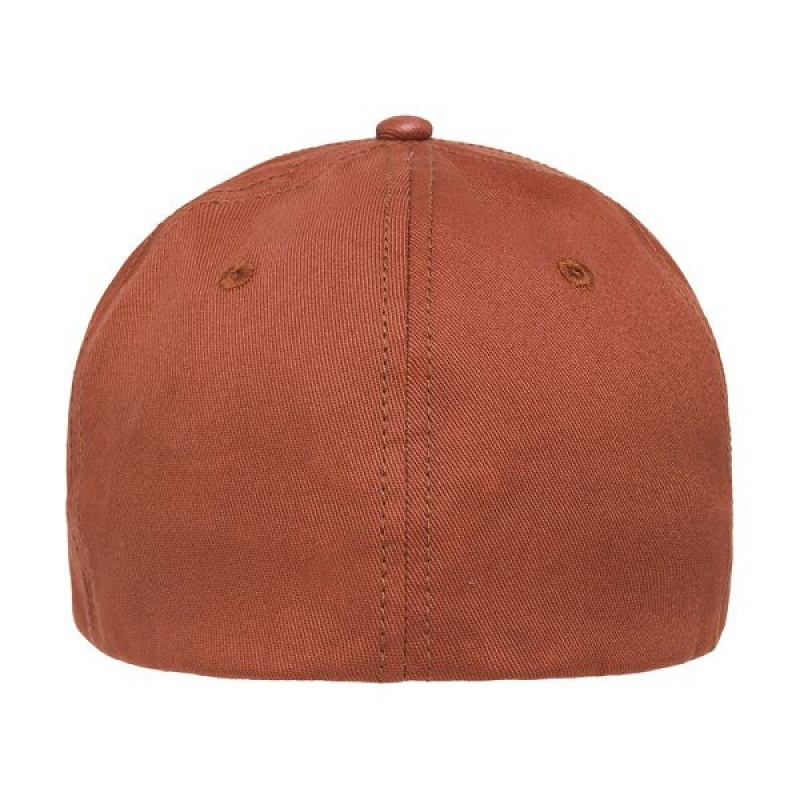 Men's Caterpillar Classic Logo Hats Brown | 730652-MUO