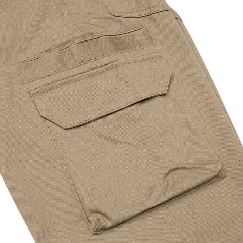 Men's Caterpillar Coolmax Outdoor Work Pants Khaki | 150836-JKT