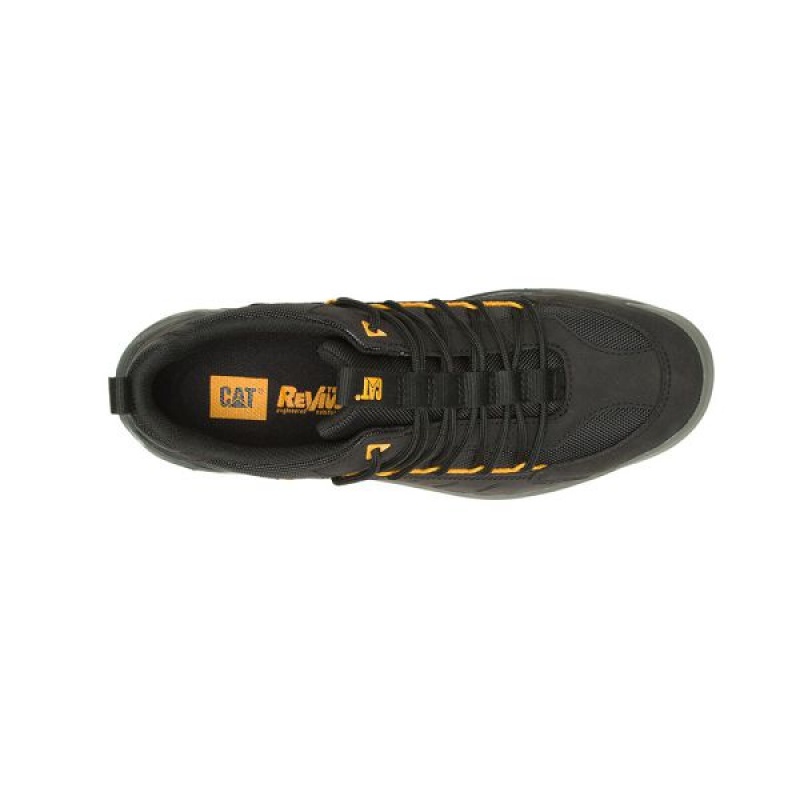 Men's Caterpillar Crail Sport Low Sneakers Black | 426057-AIT