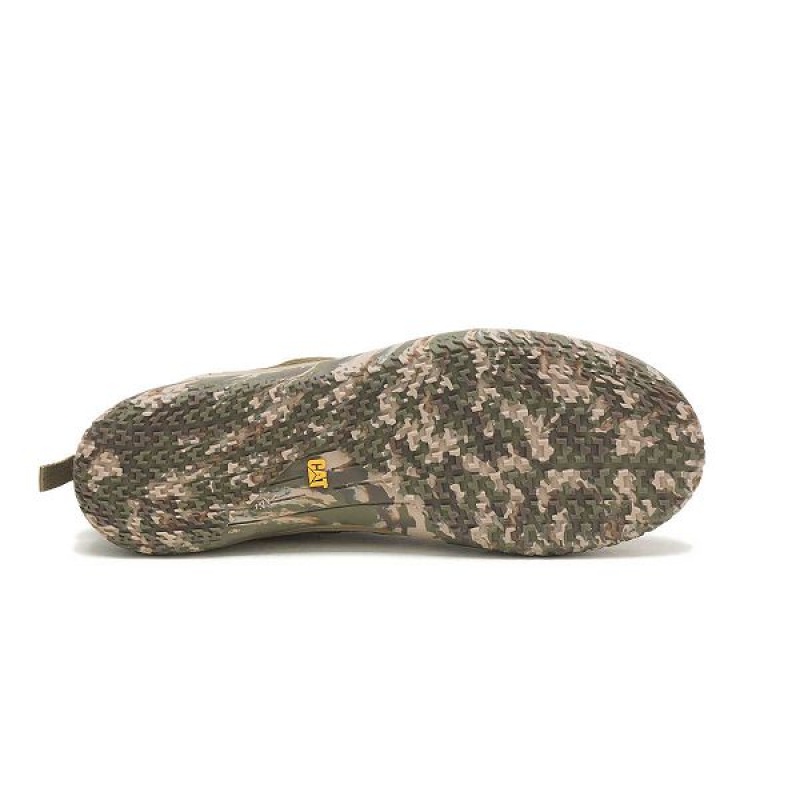 Men's Caterpillar Crossover Slip On Dark / Olive | 926314-GUT