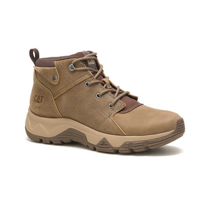 Men's Caterpillar Detours Chukka Boots Brown | 325807-ZSD