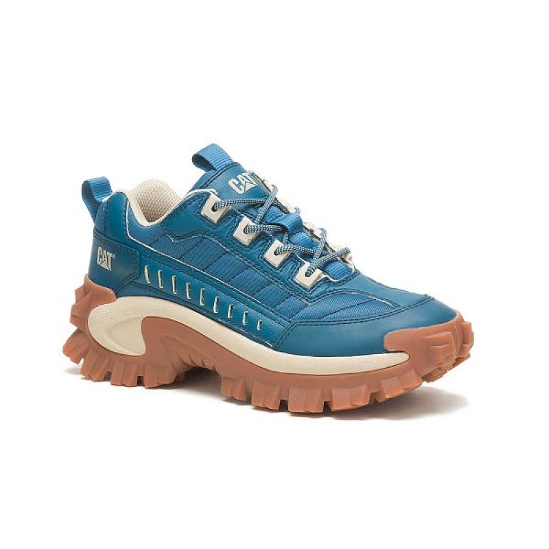 Men's Caterpillar Eco Intruder Sneakers Blue | 972350-XZY