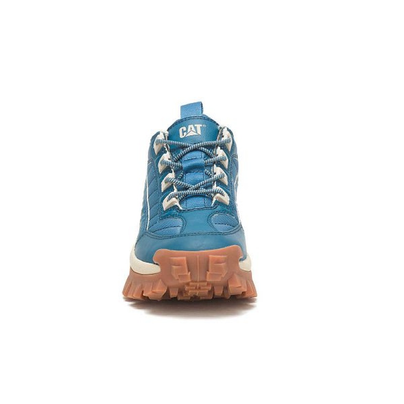 Men's Caterpillar Eco Intruder Sneakers Blue | 972350-XZY