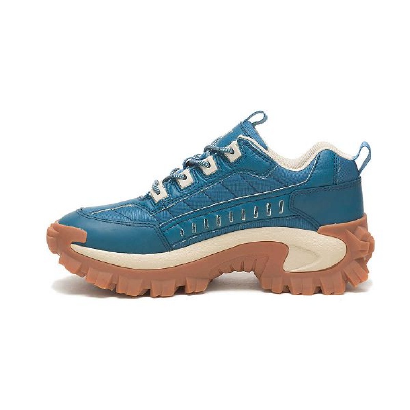 Men's Caterpillar Eco Intruder Sneakers Blue | 972350-XZY