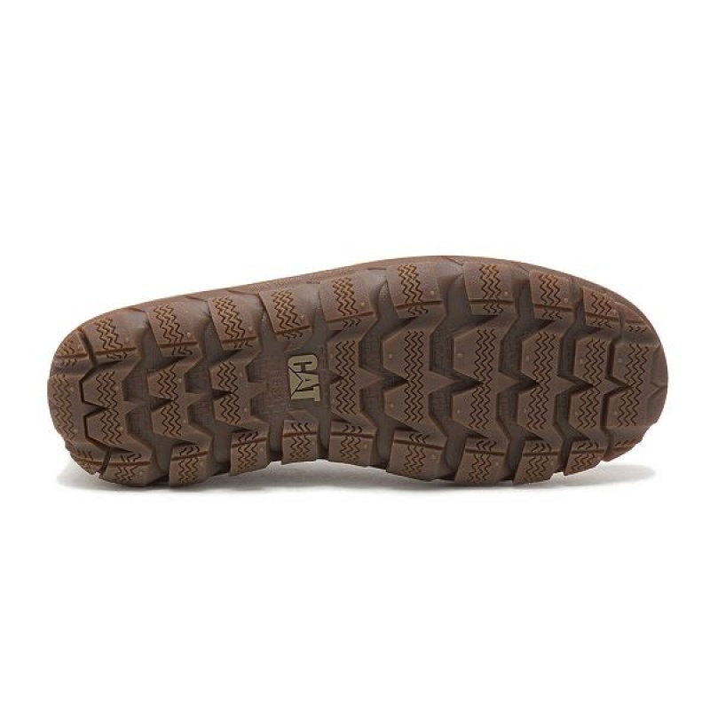 Men's Caterpillar Fused Slip On Brown | 837156-TCO