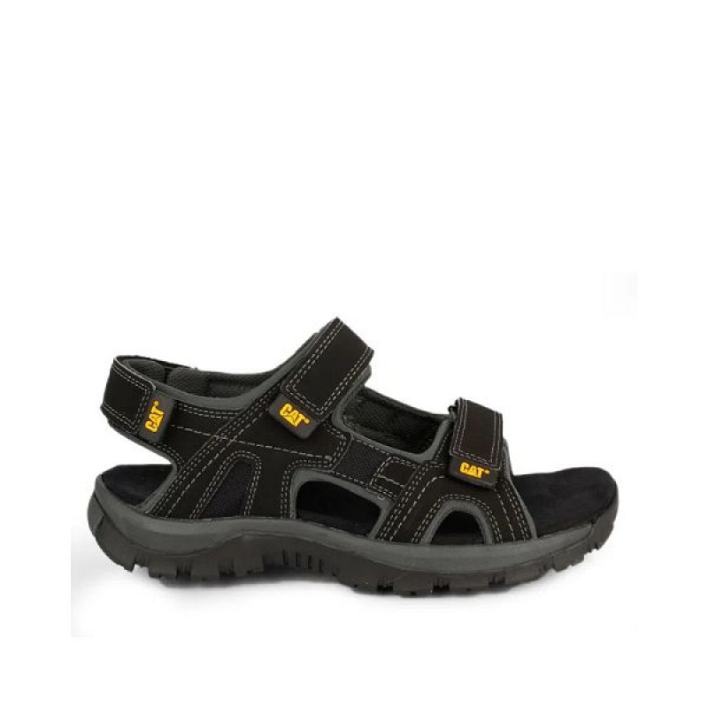 Men's Caterpillar Giles Sandals Black | 764032-QAB