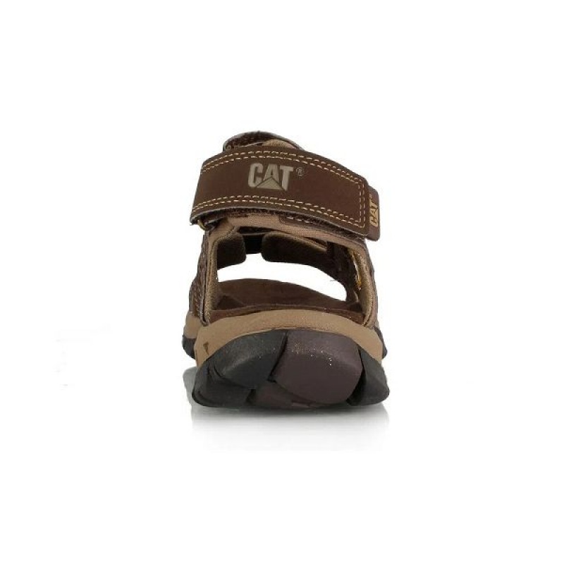 Men's Caterpillar Giles Sandals Brown | 942716-BPF