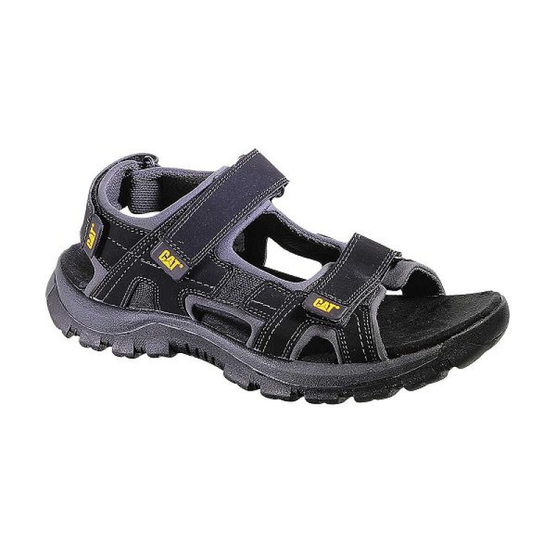 Men\'s Caterpillar Giles Sandals Purple / Black | 465308-OWU