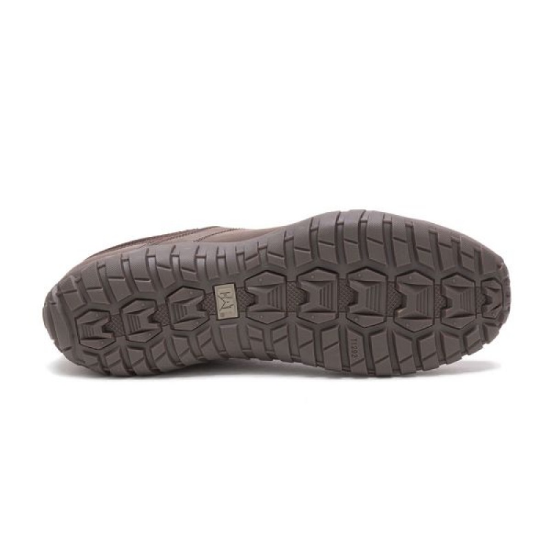 Men's Caterpillar Gus Casual Shoes Chocolate | 263047-GXH