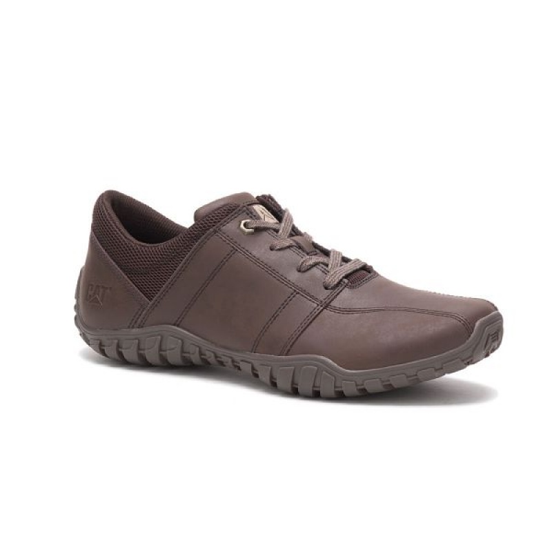 Men\'s Caterpillar Gus Casual Shoes Chocolate | 263047-GXH