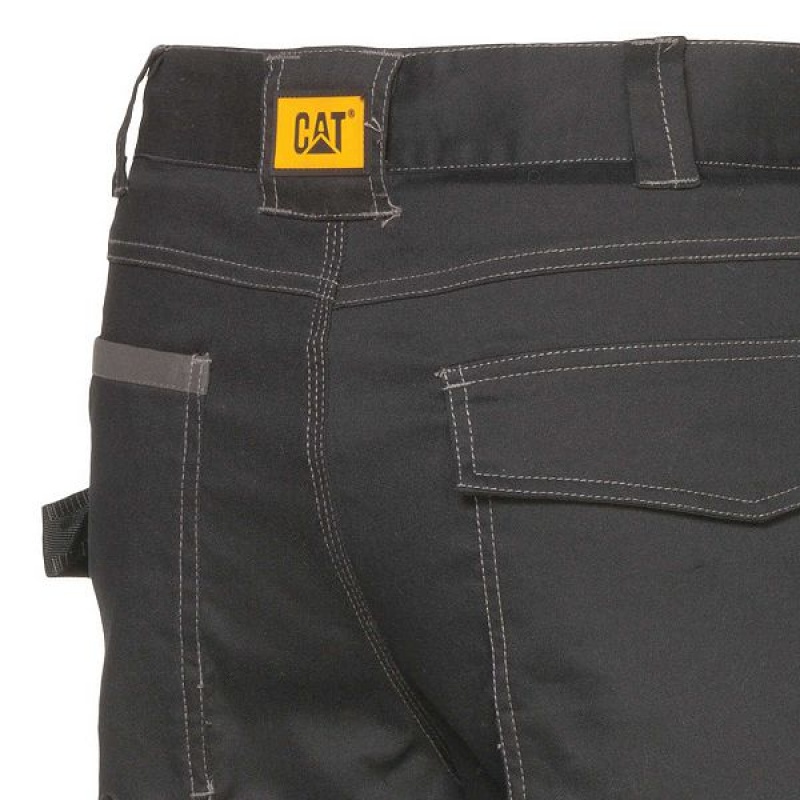 Men's Caterpillar H2O Defender Pants Black | 982754-VXW