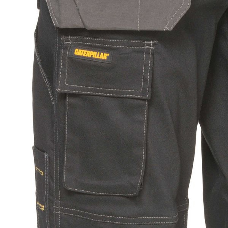 Men's Caterpillar H2O Defender Pants Black | 982754-VXW