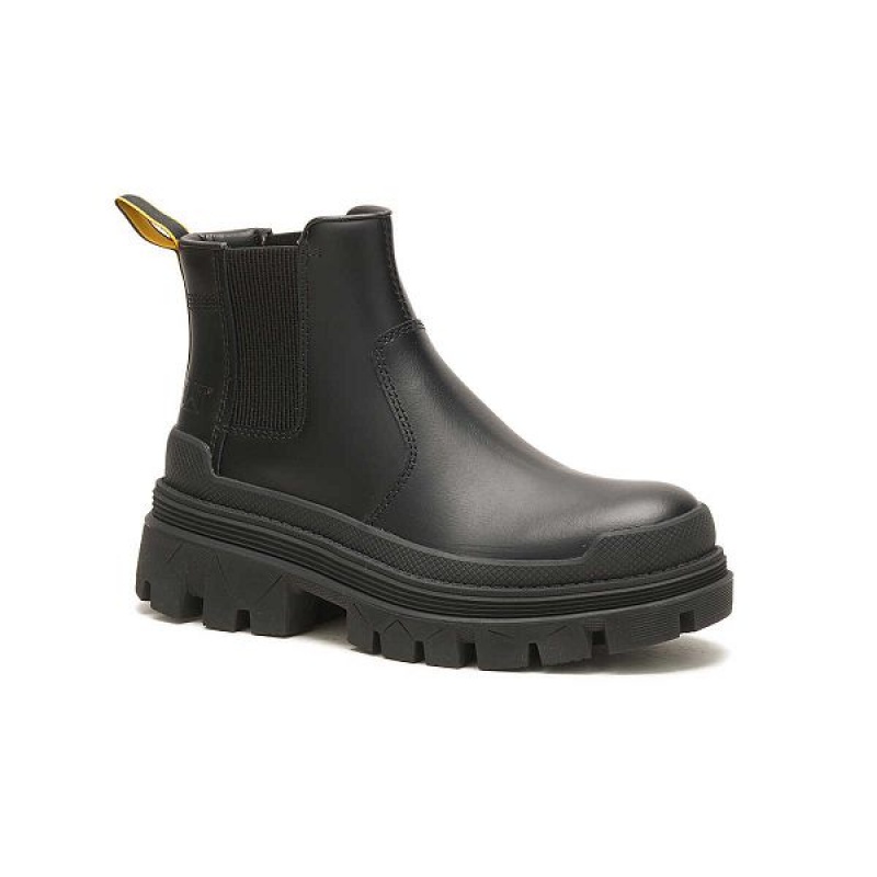 Men's Caterpillar Hardwear Chelsea Boots Black | 870539-GFM