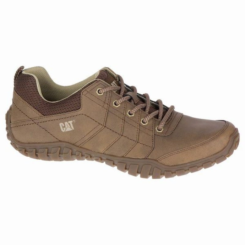 Men\'s Caterpillar Instruct Casual Shoes Brown | 784632-PZS