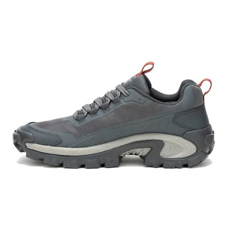 Men's Caterpillar Intruder Lightning Mesh Sneakers Grey | 568947-PAC