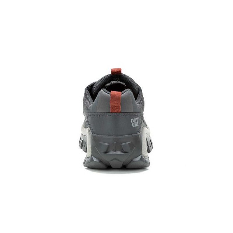 Men's Caterpillar Intruder Lightning Mesh Sneakers Grey | 568947-PAC