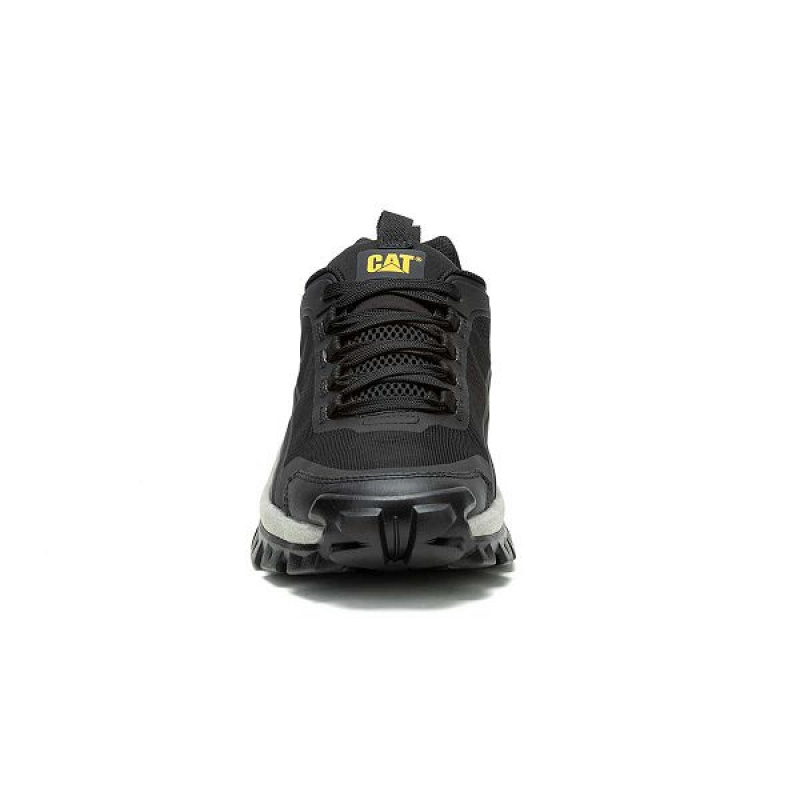 Men's Caterpillar Intruder Lightning Mesh Sneakers Black | 843296-PLE