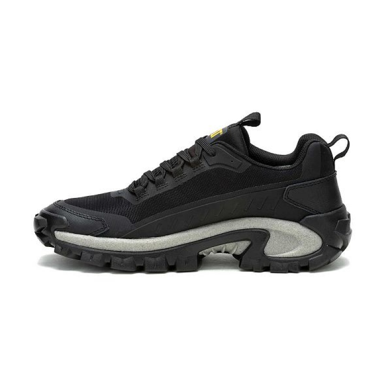 Men's Caterpillar Intruder Lightning Mesh Sneakers Black | 843296-PLE