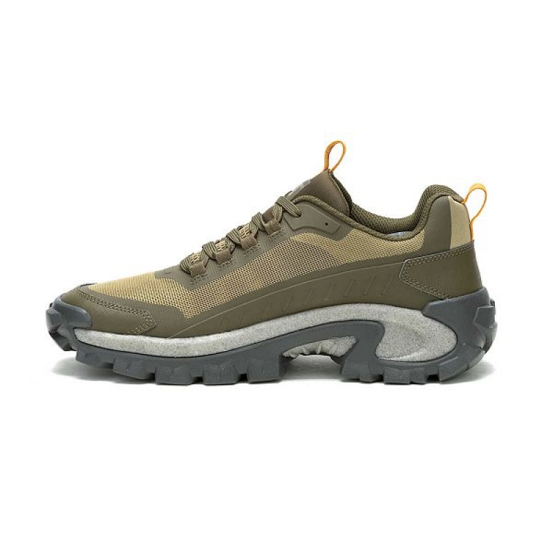 Men's Caterpillar Intruder Lightning Mesh Sneakers Dark / Olive | 908436-RGU