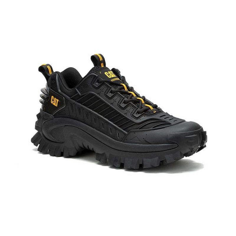 Men's Caterpillar Intruder Mecha Sneakers Black | 479603-IYH