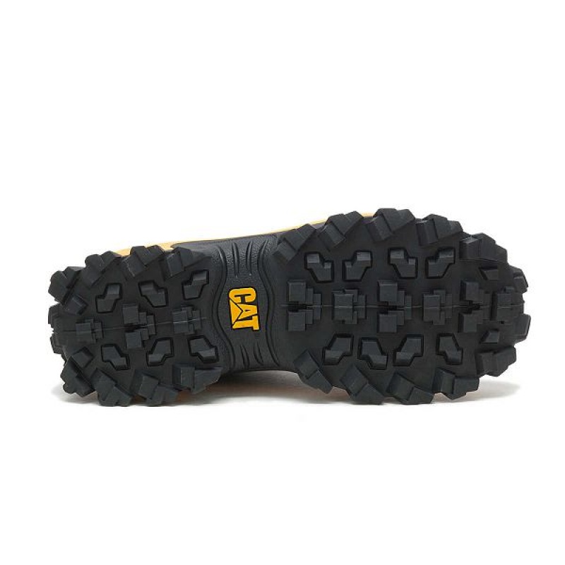 Men's Caterpillar Intruder Sneakers Black / Yellow | 175890-FHW