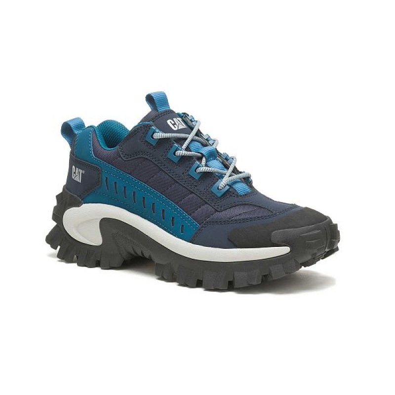 Men's Caterpillar Intruder Sneakers Blue | 483576-OQW