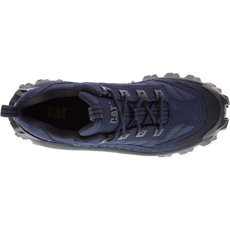 Men's Caterpillar Intruder Sneakers Blue | 364517-YXF