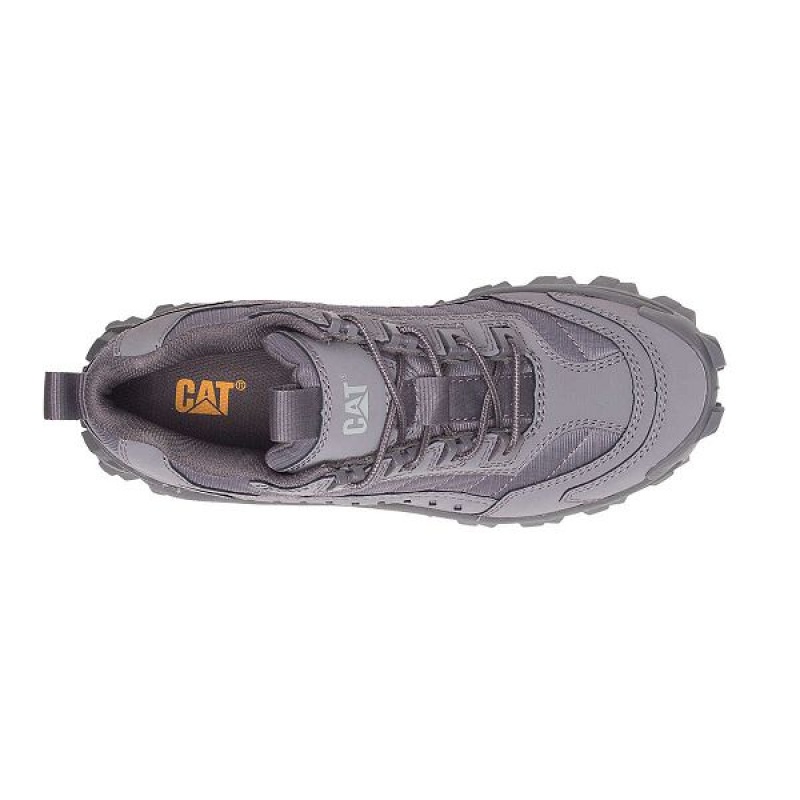 Men's Caterpillar Intruder Sneakers Grey | 814032-PHV