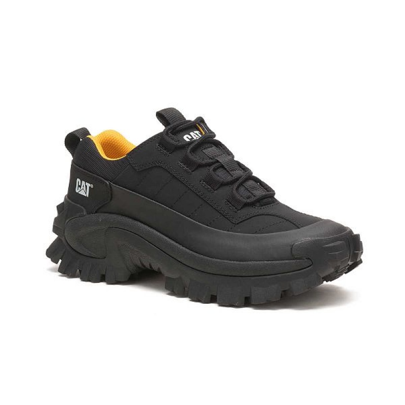 Men's Caterpillar Intruder Waterproof Galosh Sneakers Black | 276534-WMT