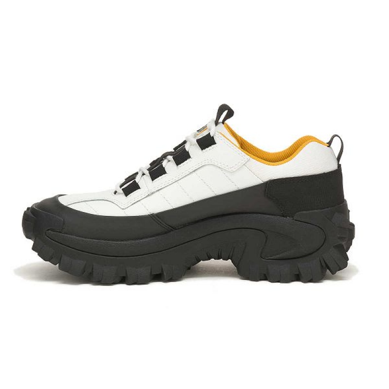 Men's Caterpillar Intruder Waterproof Galosh Sneakers White | 431562-QDG