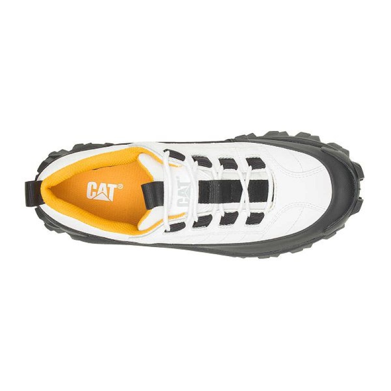 Men's Caterpillar Intruder Waterproof Galosh Sneakers White | 431562-QDG