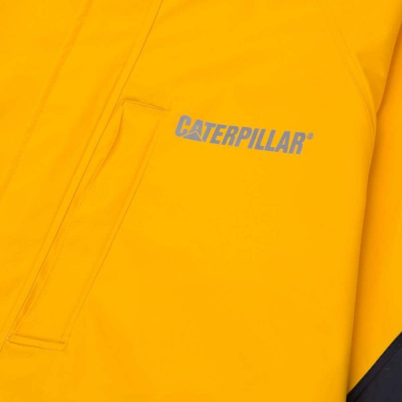 Men's Caterpillar Longshore Jackets Yellow | 654178-WUE