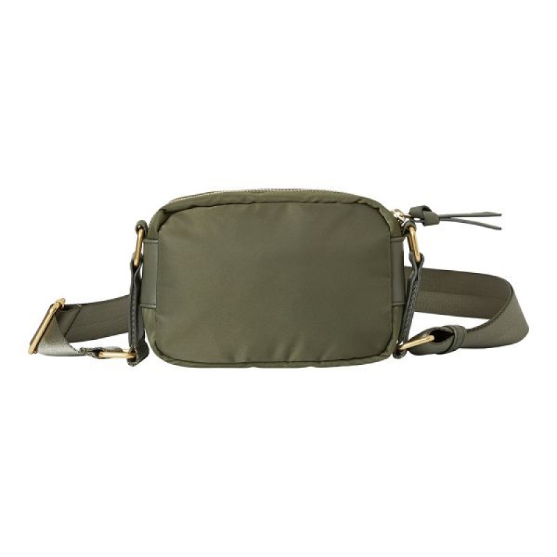 Men's Caterpillar Mini Crossbody Bags Olive / Green | 719562-YEG