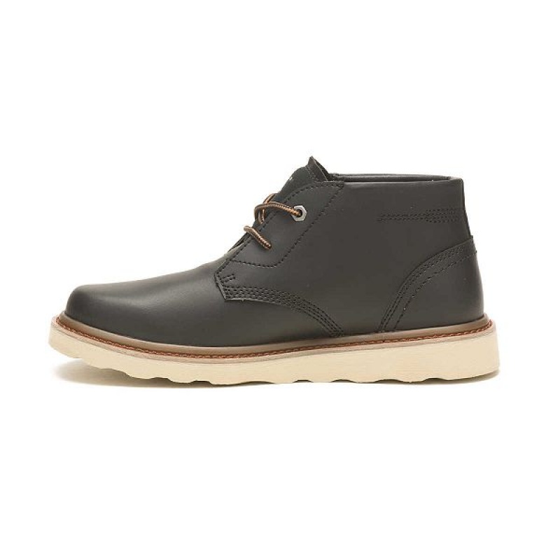 Men's Caterpillar Narrate Chukka Boots Black | 452017-LBG