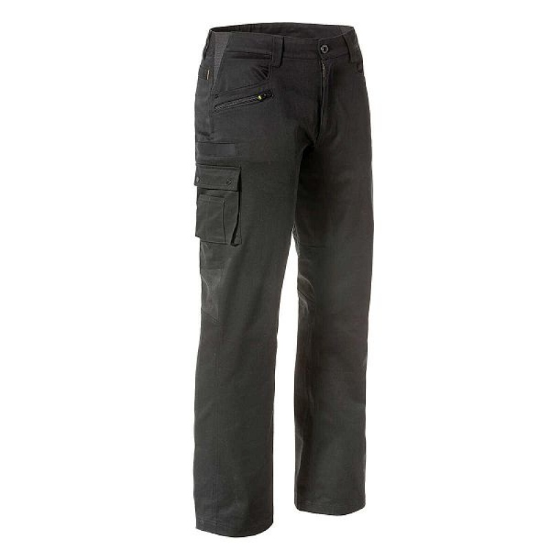 Men's Caterpillar Operator Flex Pants Black | 948720-QCZ