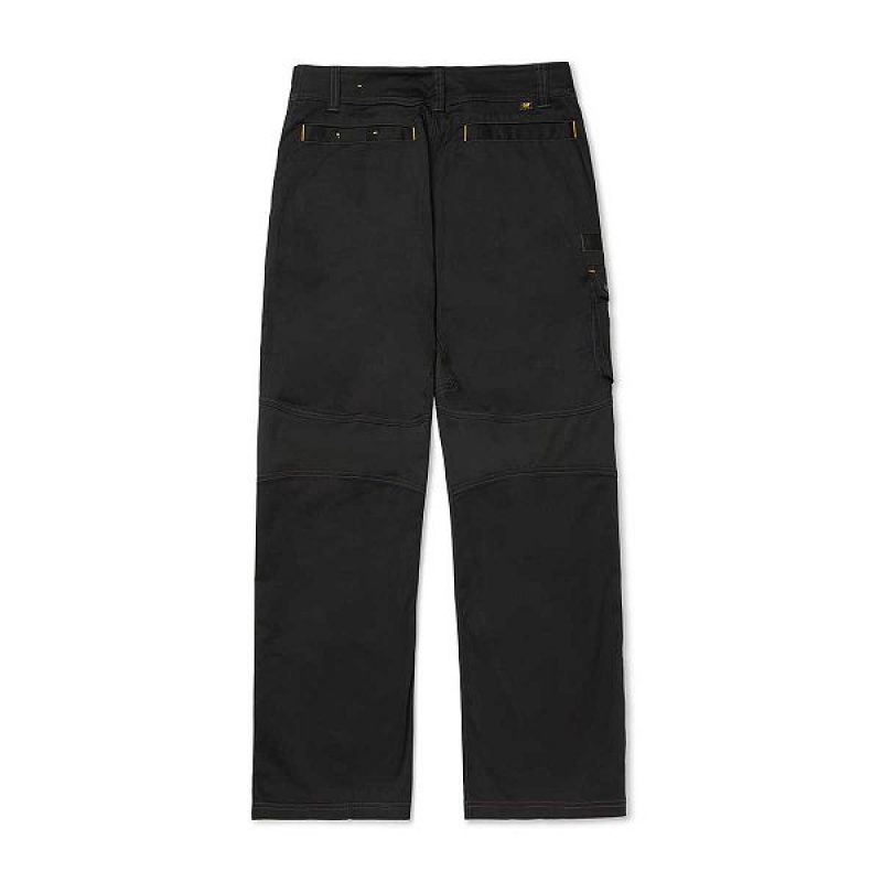 Men's Caterpillar Operator Flex Pants Black | 948720-QCZ