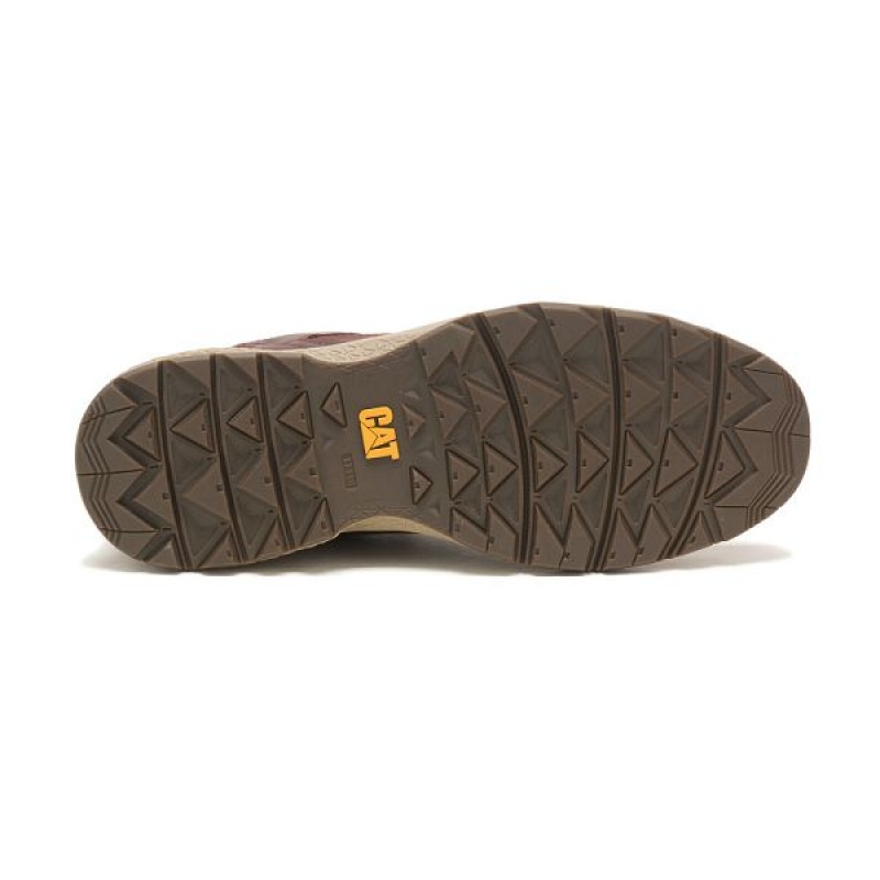 Men's Caterpillar Outrider Lo Casual Shoes Brown / Grey | 896534-BPX