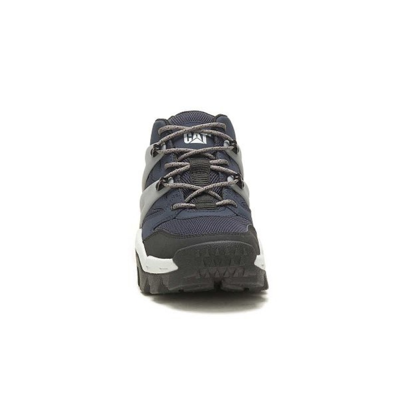 Men's Caterpillar Reactor Refresh Sneakers Navy | 819752-CLK