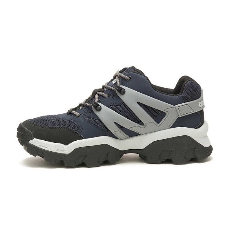 Men's Caterpillar Reactor Refresh Sneakers Navy | 819752-CLK