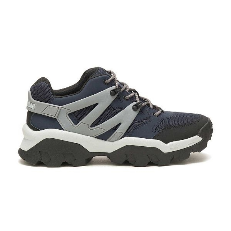 Men\'s Caterpillar Reactor Refresh Sneakers Navy | 819752-CLK