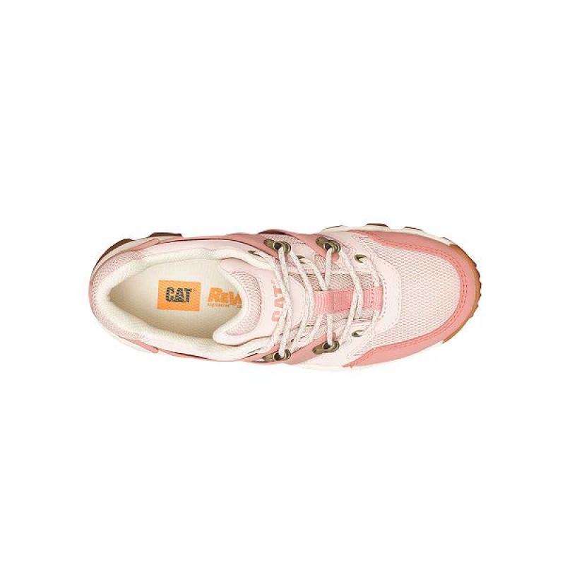 Men's Caterpillar Reactor Refresh Sneakers Coral | 183067-OVQ