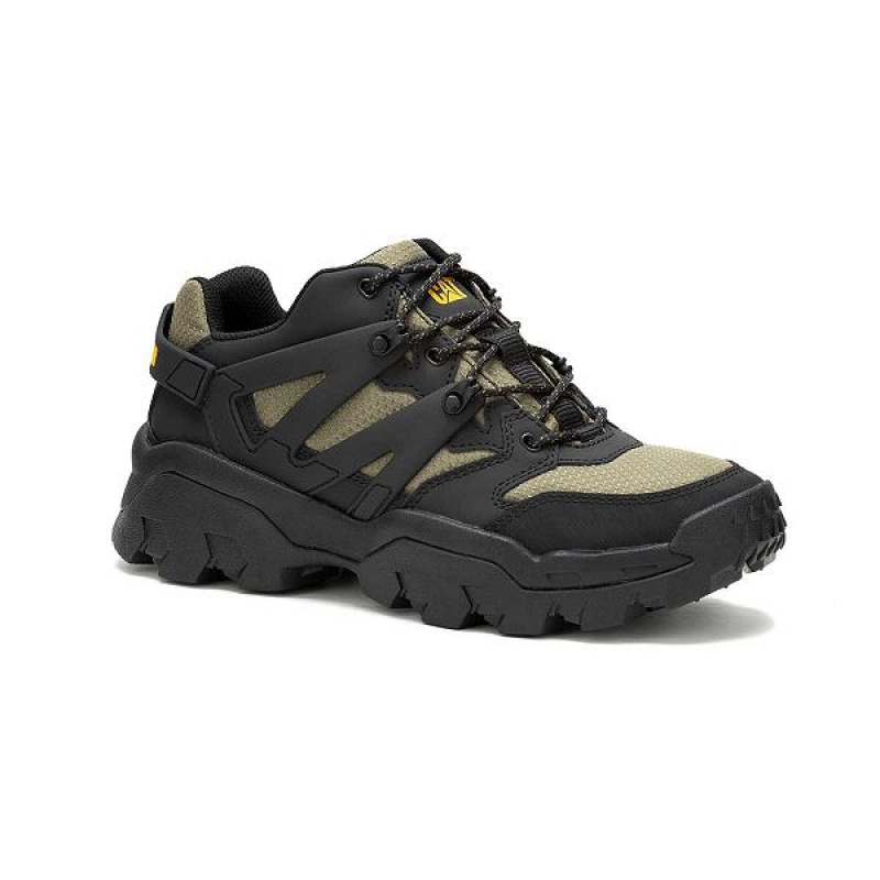 Men's Caterpillar Reactor Sneakers Black | 573906-RLO