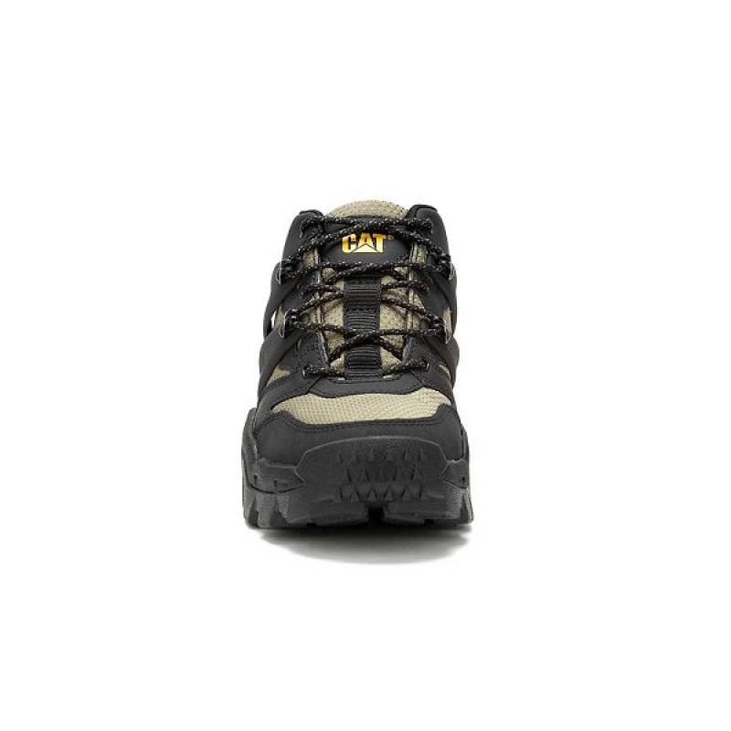 Men's Caterpillar Reactor Sneakers Black | 573906-RLO