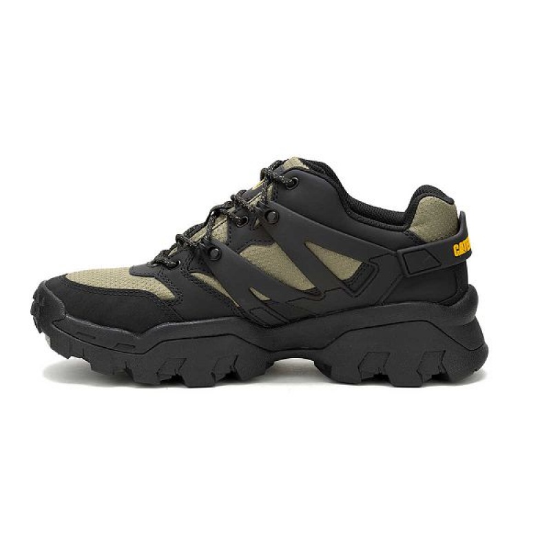 Men's Caterpillar Reactor Sneakers Black | 573906-RLO