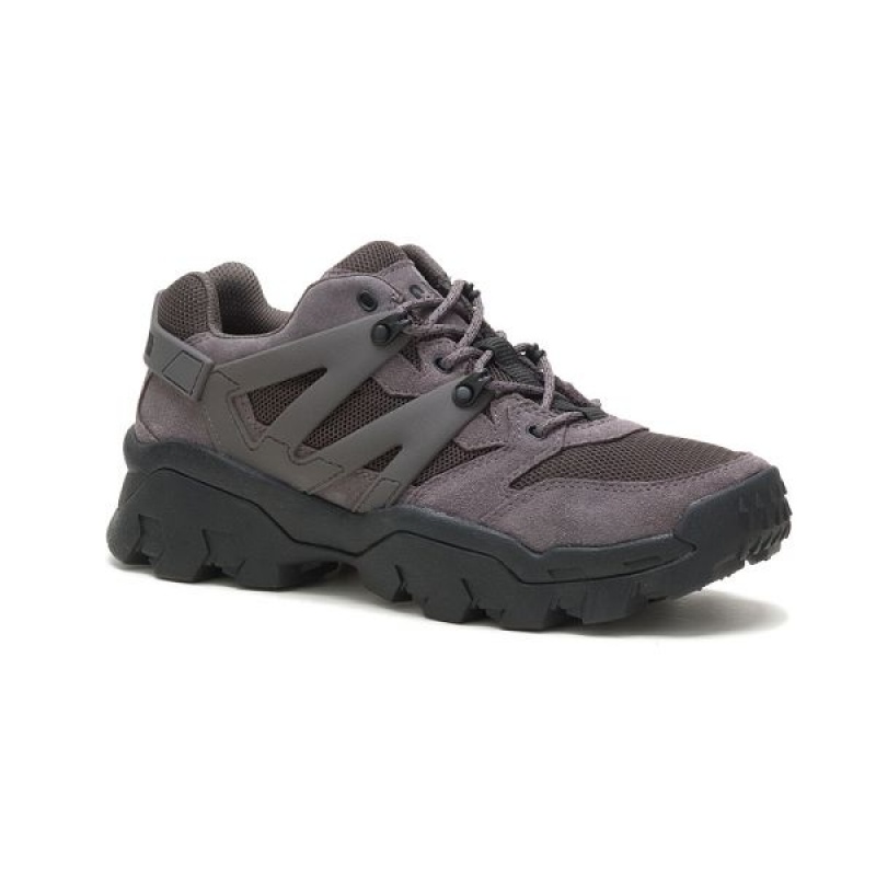 Men\'s Caterpillar Reactor Sneakers Dark / Grey | 975361-RLF