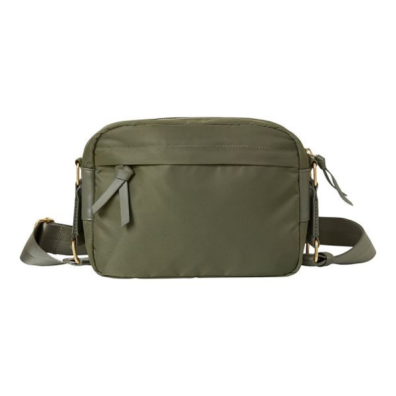 Men's Caterpillar Regular Crossbody Bags Olive / Green | 872905-PFM