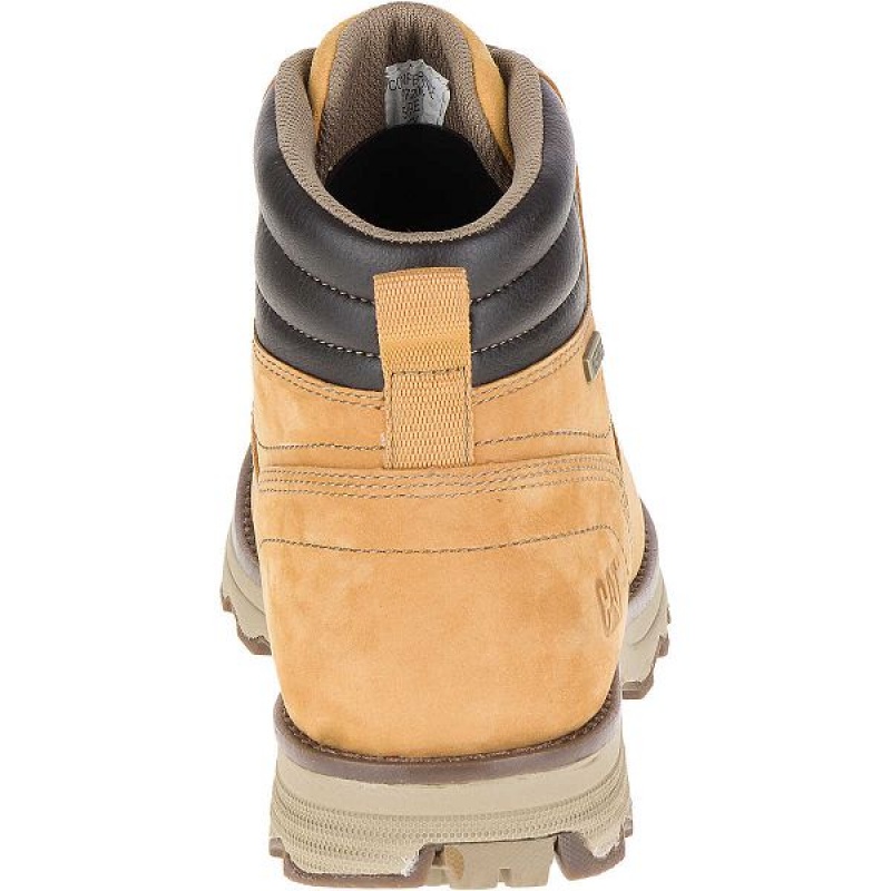 Men's Caterpillar Sire Waterproof Boots Brown | 072431-ZNK