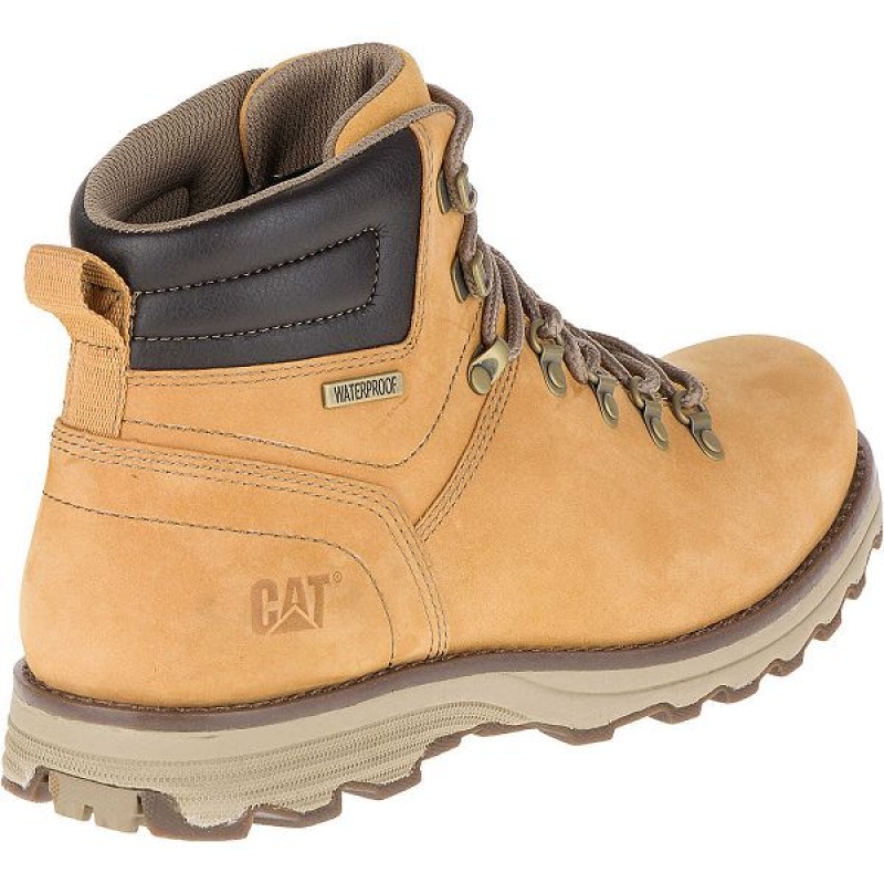 Men's Caterpillar Sire Waterproof Boots Brown | 072431-ZNK