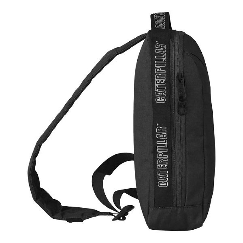 Men's Caterpillar Sling Bags Black | 823095-GQY