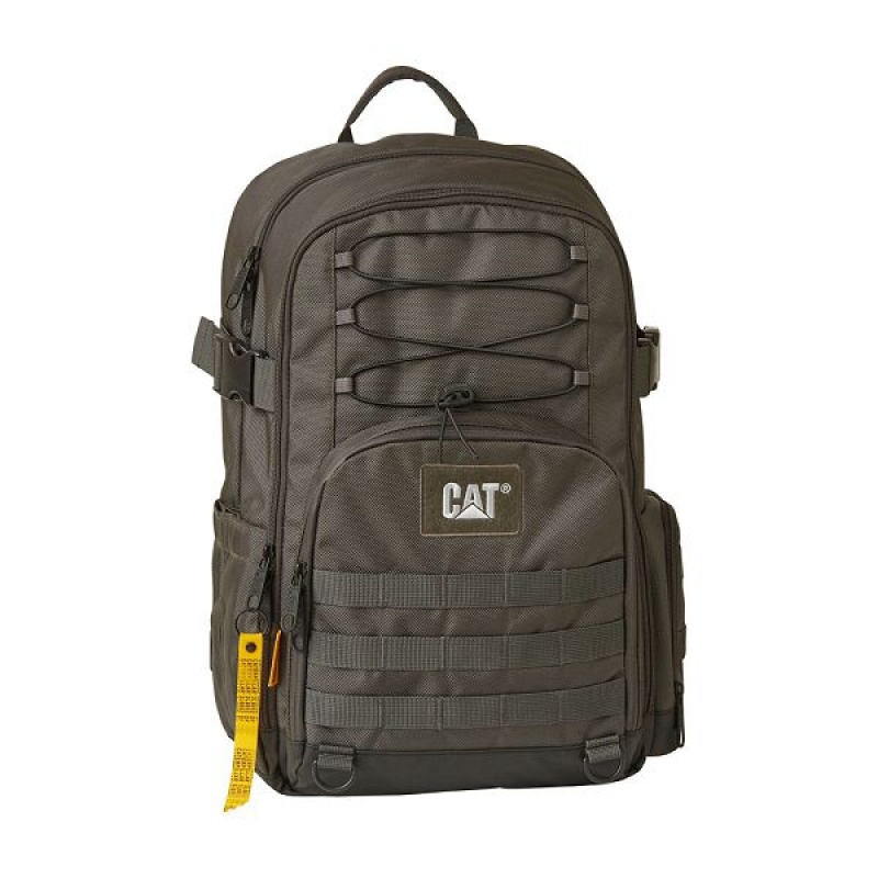 Men\'s Caterpillar Sonoran Backpack Dark / Grey | 347986-SXL